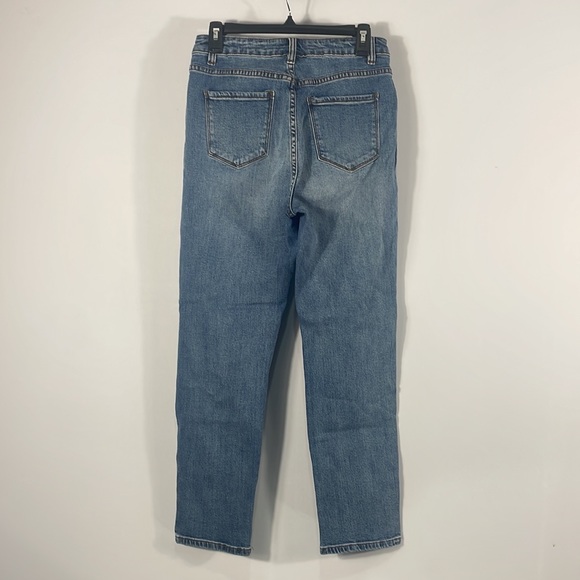 I & M Black Label High Rise Blue Denim Jeans, size 9, Mom Jeans, - Picture 4 of 12